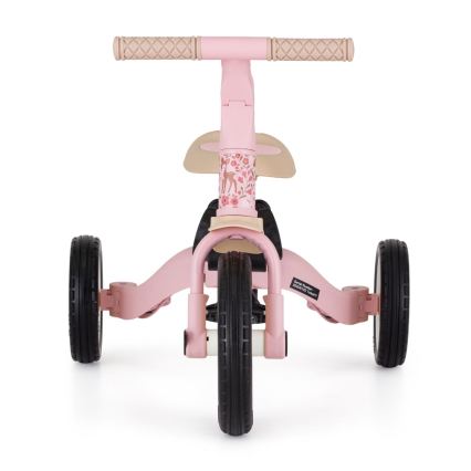 PETITE&MARS - Gyermek tricikli 5 az 1-ben TURBO LIMITED Rosy Wilderness