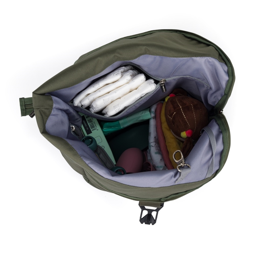 PETITE&MARS - Pelenkázó hátizsák JACKOB babakocsihoz fekete