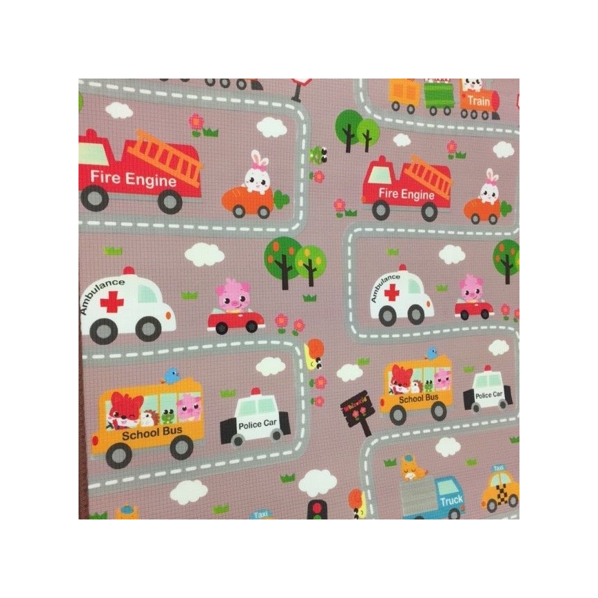 PETITE&MARS - Játékszőnyeg JOY CITY 150x180 cm