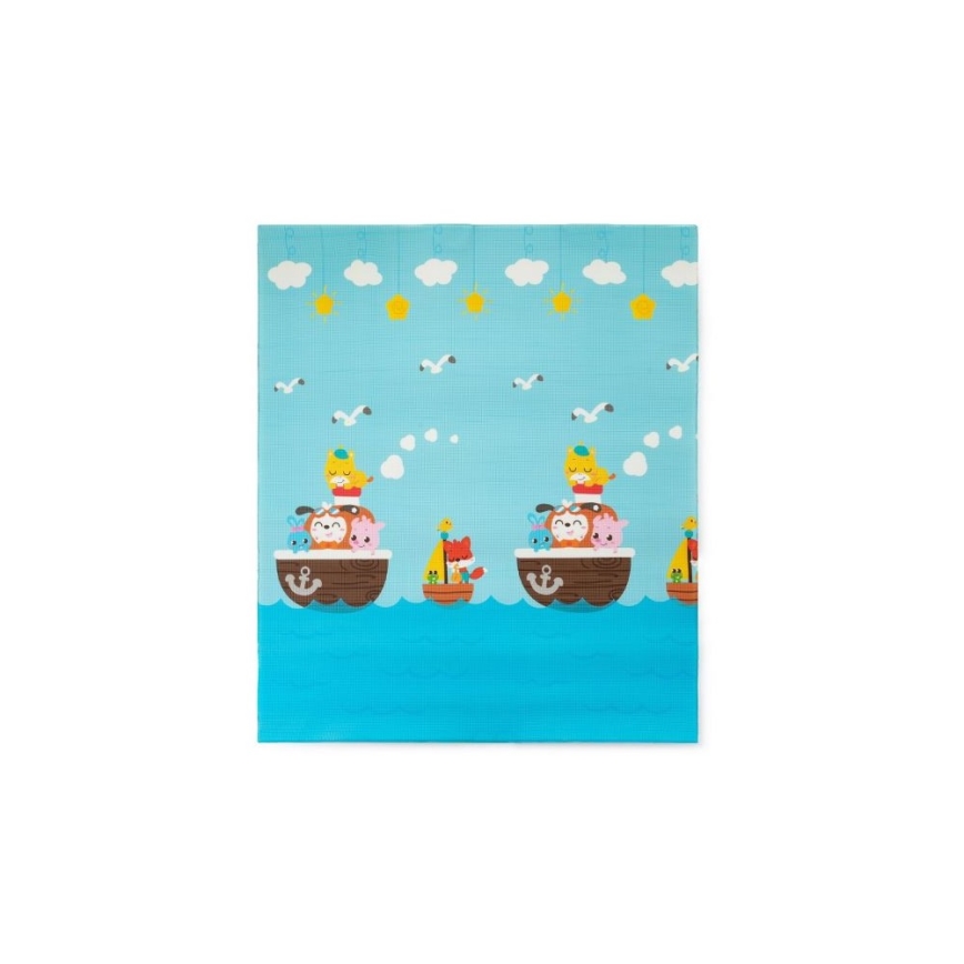 PETITE&MARS - Játékszőnyeg JOY GIRAFFE 150x180 cm