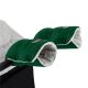 PETITE&MARS - KÉSZLET Baba lábvédő 3in1 JIBOT + stroller kéz muff zöld