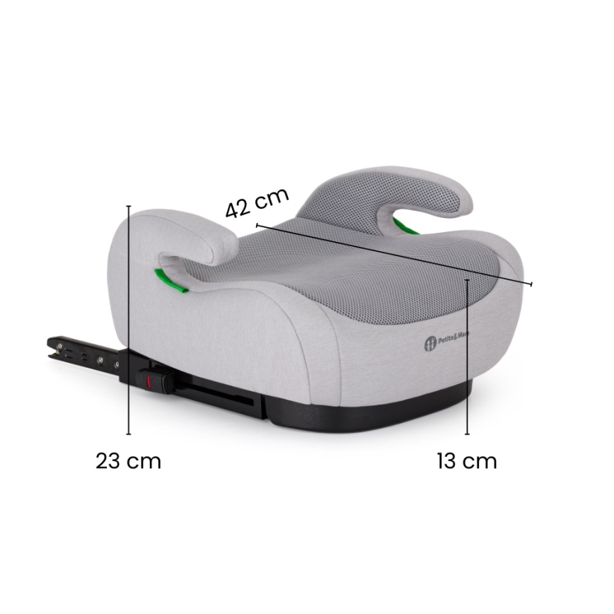 PETITE&MARS - Autós ülésmagasító OPTIMUS PRO i-Size Air 125-150 cm (22-36 kg) bézs