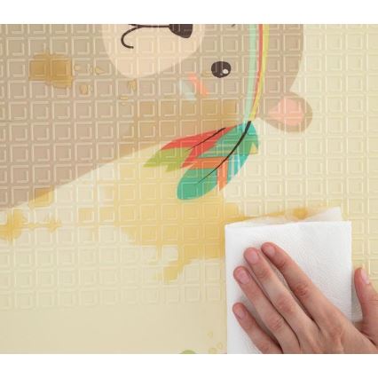 PETITE&MARS - Összecsukható játékszőnyeg CAMPY ELEPHANT&FOX