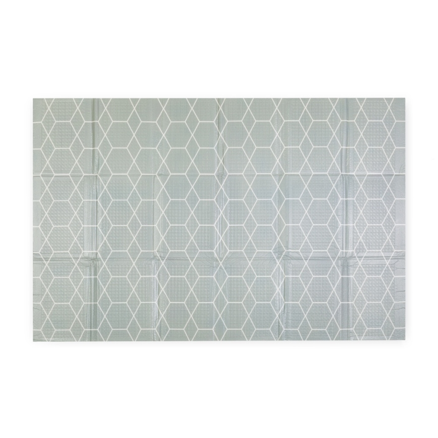 PETITE&MARS - Összecsukható játszószőnyeg CAMPY Animals&Hexagon