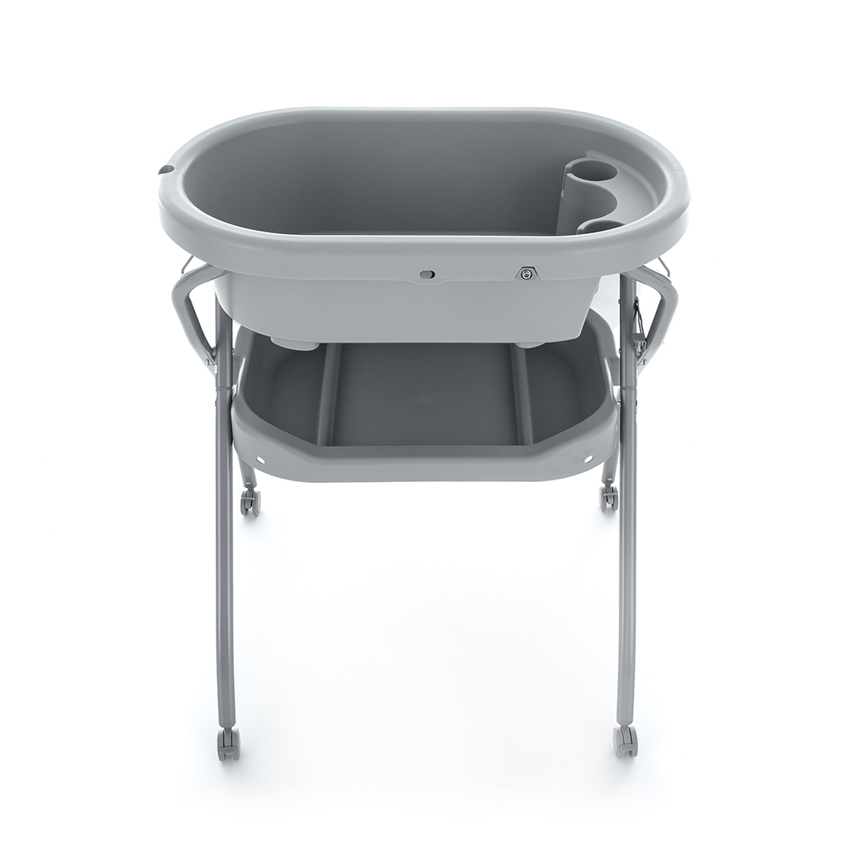 PETITE&MARS - Pelenkázóasztal káddal SPA 3in1 szürke