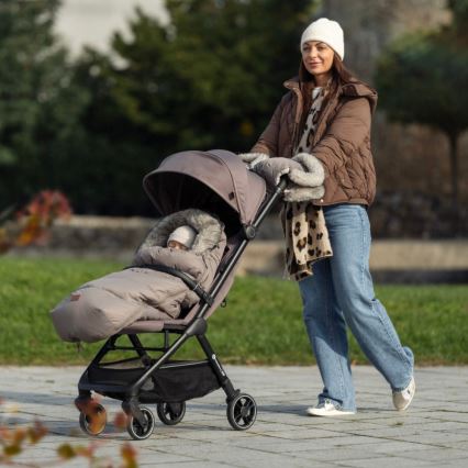 PETITE&MARS - ZIP sport babakocsi Creamy Cocoa