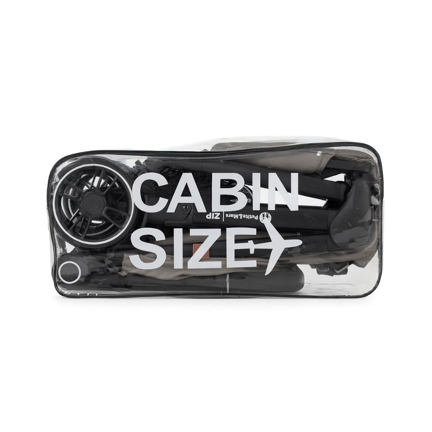 PETITE&MARS - ZIP sport babakocsi Smoky Anthracite