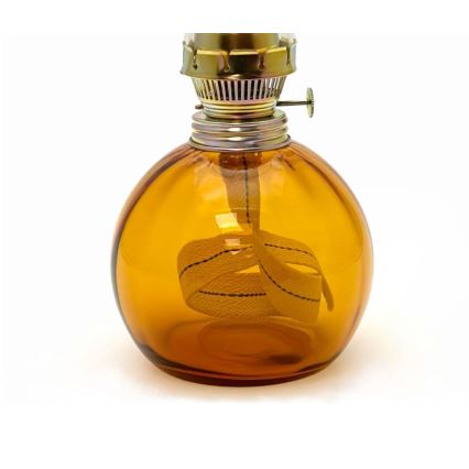 Kőolajlámpa BASIC 38 cm borostyán színű