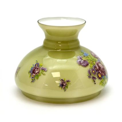 Petroleumlámpa JASMÍNA 50 cm erdei zöld