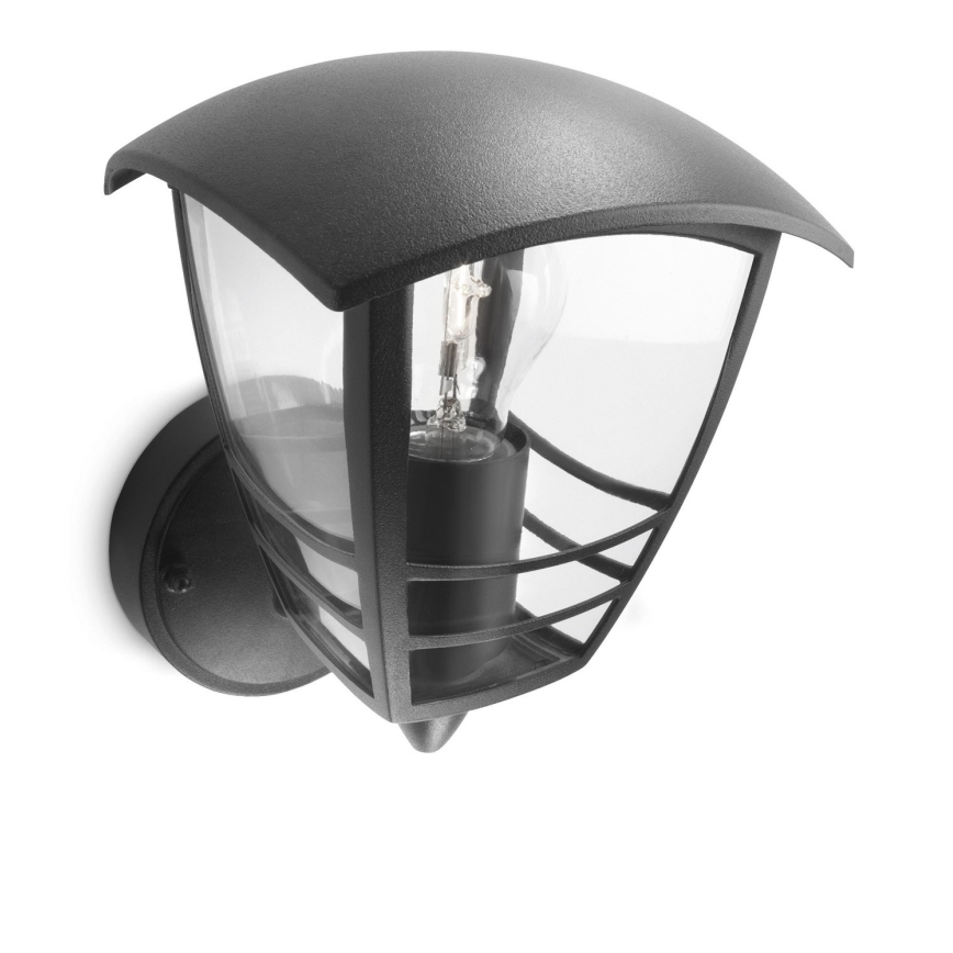Philips 15380/30/16 - Kültéri fali lámpa MYGARDEN CREEK 1xE27/60W/230V