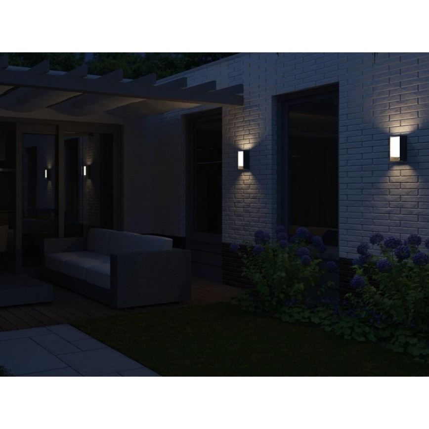 Philips 16352/93/16 - Szenzoros kültéri lámpa MYGARDEN BRIDGE 1xE27/15W/230V