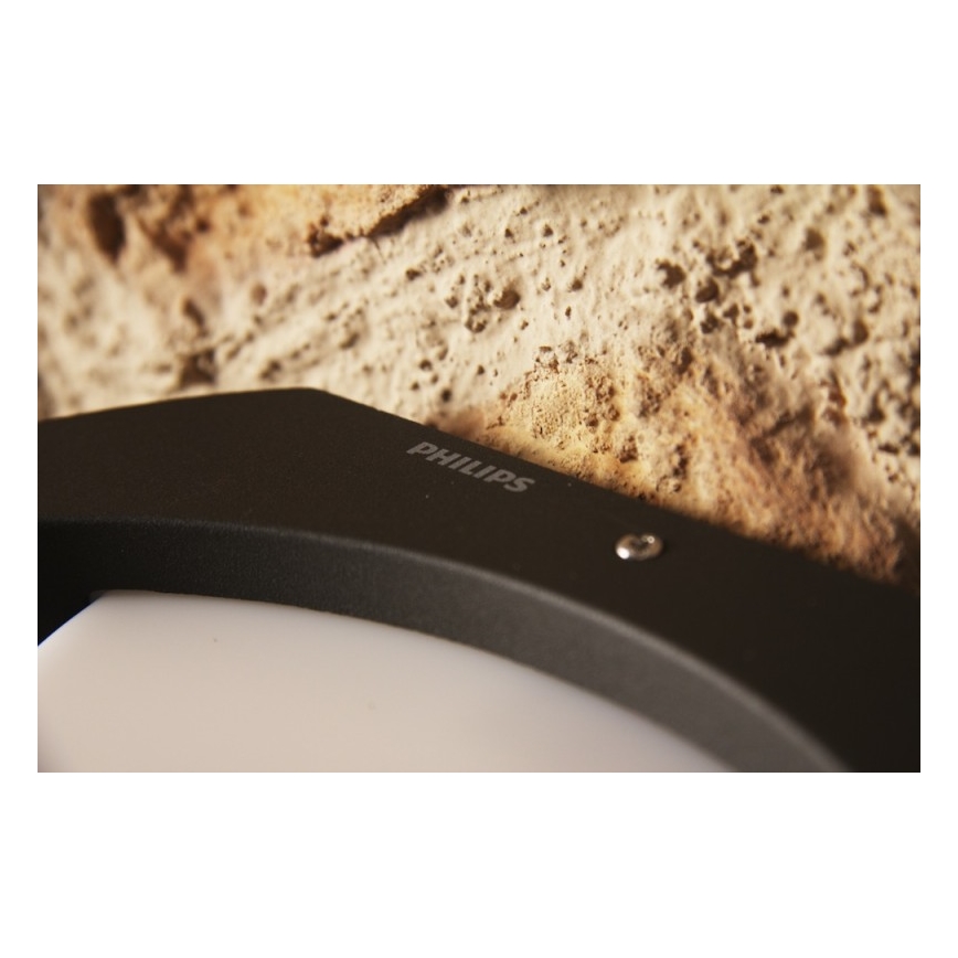 Philips 16405/93/16 - Kültéri fali lámpa MYGARDEN MEANDER 1xE27/20W/230V