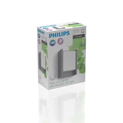 Philips - LED Kültéri fali lámpa LED/6W/230V 2700K IP44
