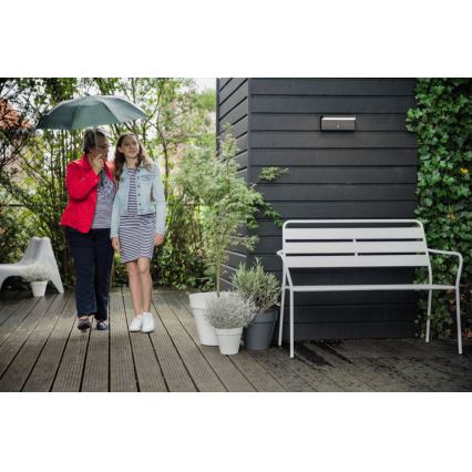 Philips 16484/93/P3 - LED Kültéri fali lámpa a mozgásérzékelős BUSTAN 2xLED/4,5W