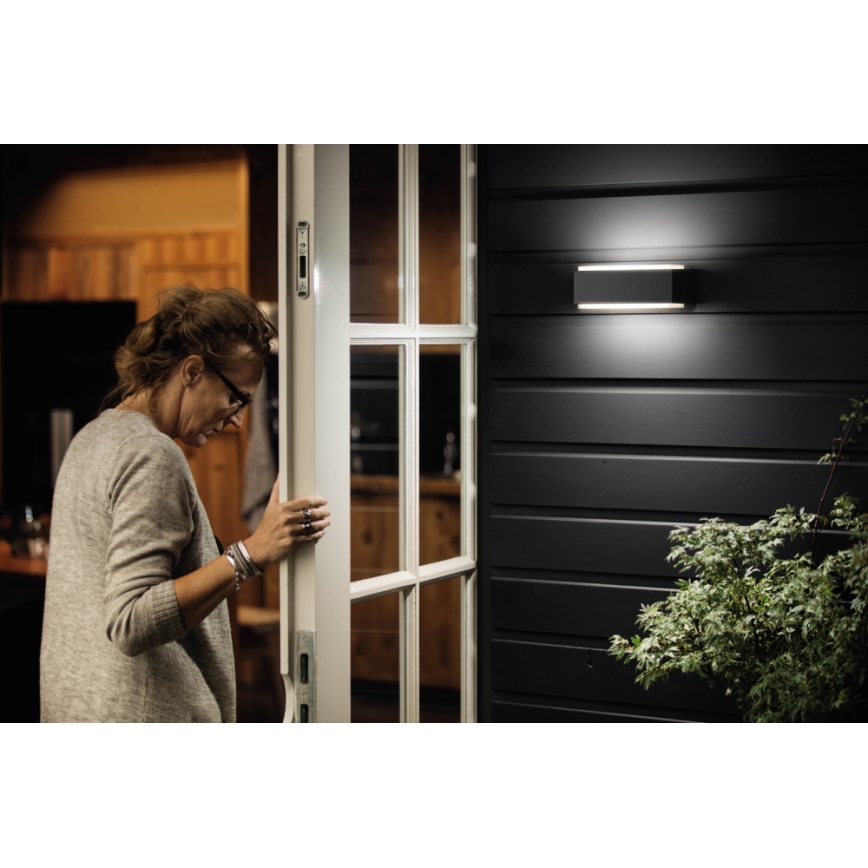 Philips - LED Szabályozható kültéri lámpa 2xLED/4,5W IP44