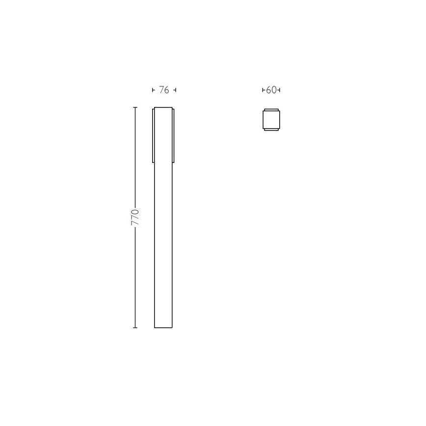 Philips - LED Kültéri lámpa 2xLED/4,5W/230V IP44