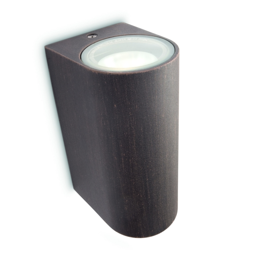 Philips 17102/86/PN - Kültéri fali lámpa NIGHTINGALE 2xGU10/35W/230V