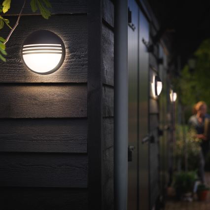 Philips 17296/30/16 - Kültéri fali lámpa MYGARDEN YARROW 1xLED/6W/230V