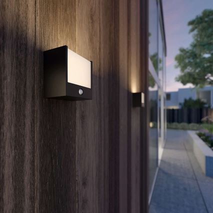 Philips 17317/30/16 - LED Érzékelős kültéri fali lámpa MYGARDEN MACAW 1xLED/3W/230V