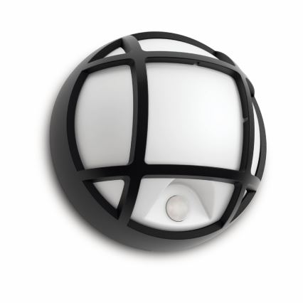 Philips 17319/30/16 - LED Kültéri fali lámpa érzékelővel  EAGLE 1xLED/3W