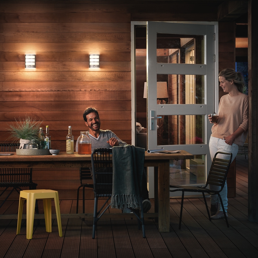 Philips 17324/47/16 - Kültéri lámpa MYGARDEN PYTHON 1xLED/6W/230V