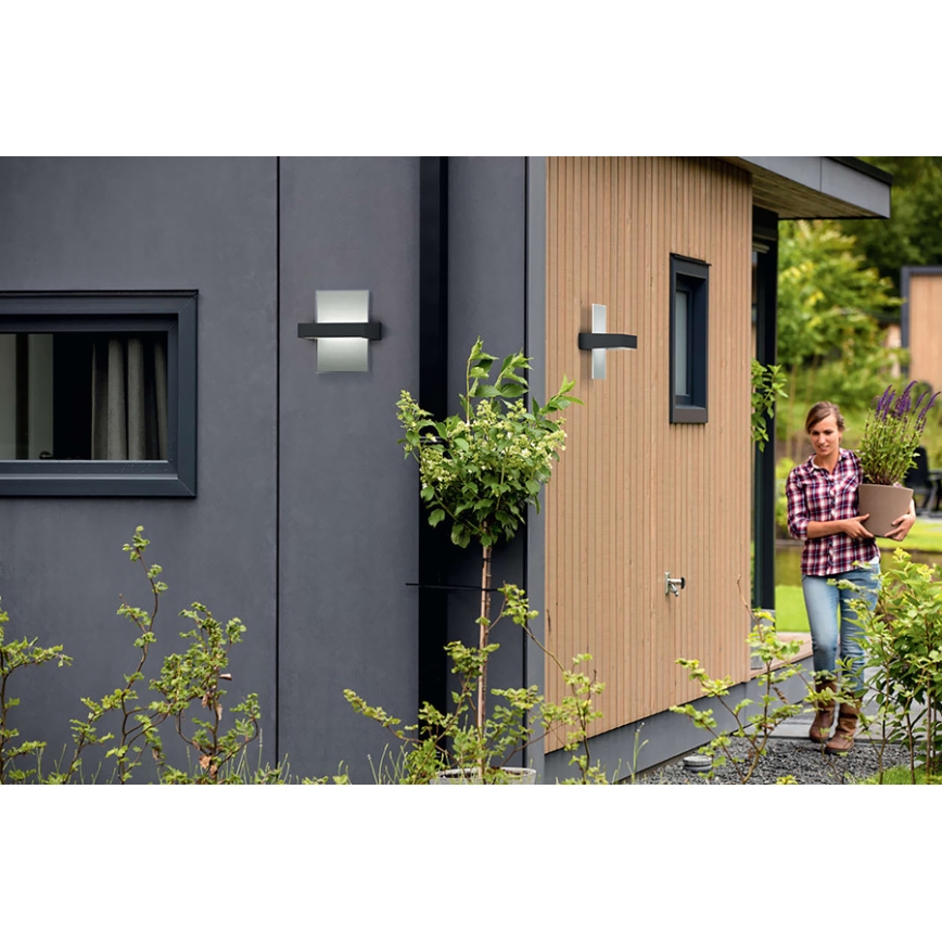 Philips 17352/93/P0 - Kültéri fali lámpa MYGARDEN AFTERGLOW 2xLED/4,5W