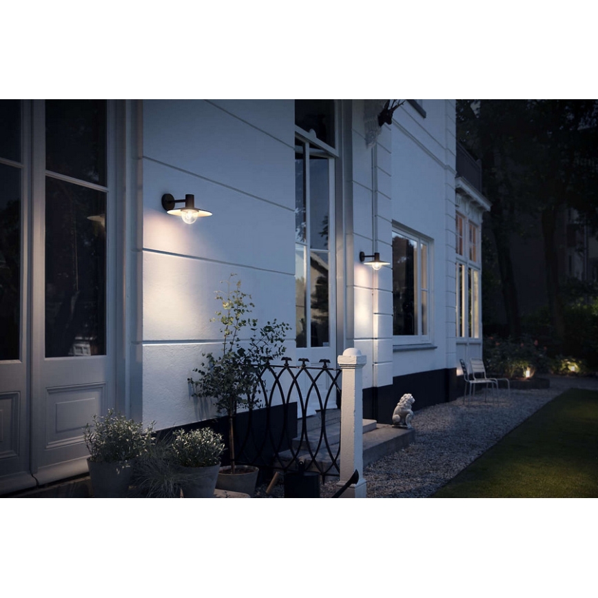 Philips 17382/30/PN - Kültéri fali lámpa MYGARDEN SKUA 1xE27/42W/230V