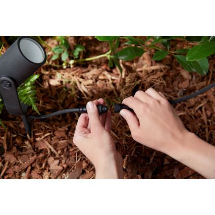 Philips - Készlet 3x LED Hue LILY spotlámpa 3xLED/8W/230V IP65