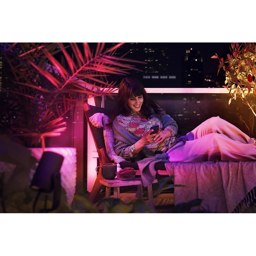 Philips - Kiegészítő készlet LED RGB kültéri spotlámpa Hue LILY LED/8W/230V IP65