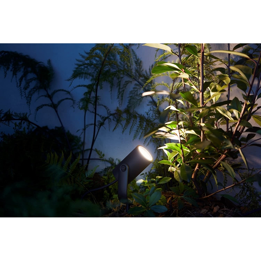 Philips 17428/30/P7 - LED RGB Kültéri spotlámpa HUE LILY LED/8W/230V IP65