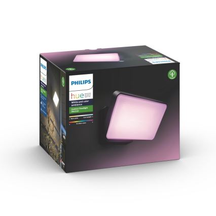 Philips 17435/30/P7 - LED RGB Kültéri reflektor HUE DISCOVER LED/15W/230V IP44