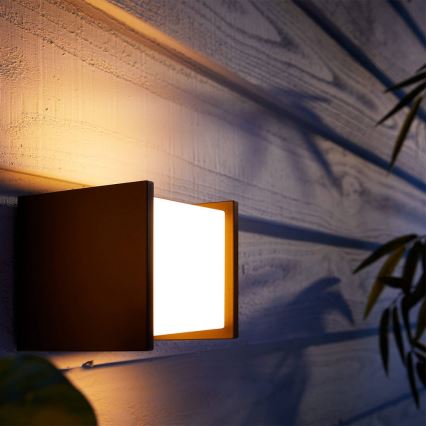 Philips 17445/30/P7 - LED Kültéri fali lámpa HUE FUZO LED/15W/230V IP44