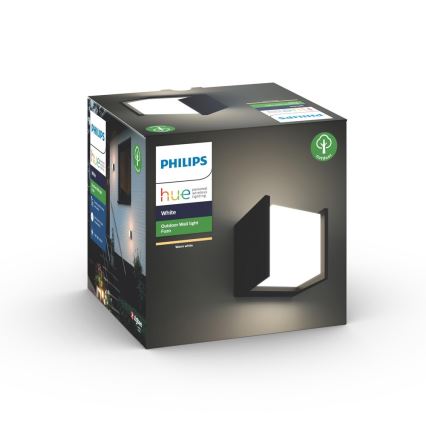 Philips 17445/30/P7 - LED Kültéri fali lámpa HUE FUZO LED/15W/230V IP44