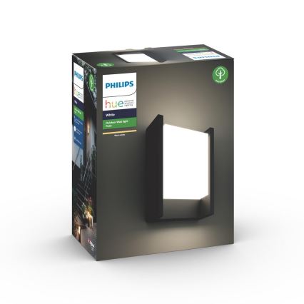 Philips 17446/30/P7 - LED Kültéri fal lámpa HUE FUZO LED/15W/230V IP44