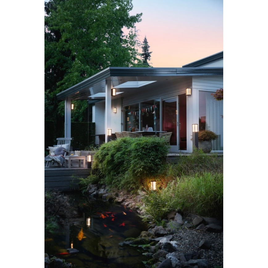 Philips 17454/30/P7 - LED RGB Kültéri lámpa  HUE IMPRESS LED/8W/230V IP44 adapterrel