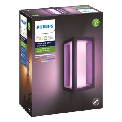 Philips - LED RGBW állítható kültéri fali lámpa Hue IMPRESS 2xLED/8W/24V 2000-6500K IP44