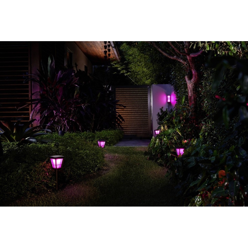 Philips - LED RGBW állítható kültéri fali lámpa Hue IMPRESS 2xLED/8W/24V 2000-6500K IP44