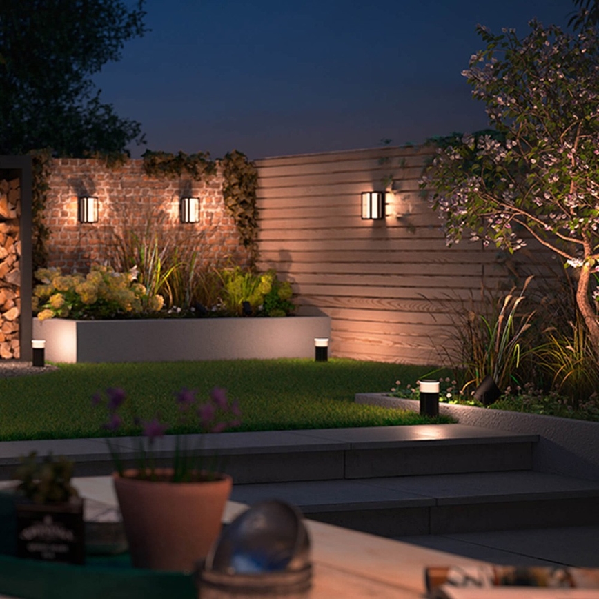 Philips - LED RGBW állítható kültéri fali lámpa Hue IMPRESS 2xLED/8W/24V 2000-6500K IP44