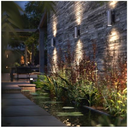 Philips - LED RGBW Dimmelhető kültéri fali lámpa Hue APPEAR 2xLED/8W/230V IP44