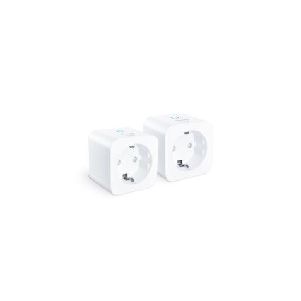 Philips - 2 darabos okos SCHUKO konnektor szett 2300W + Wi-Fi fogyasztásmérő