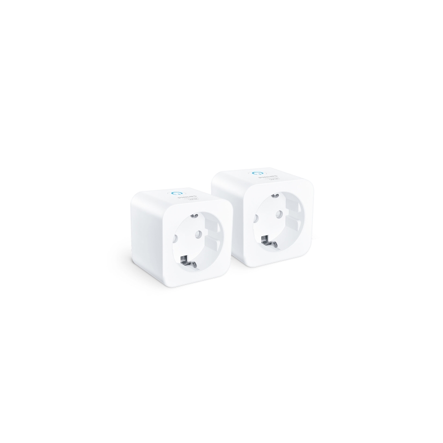 Philips - 2 darabos okos SCHUKO konnektor szett 2300W + Wi-Fi fogyasztásmérő