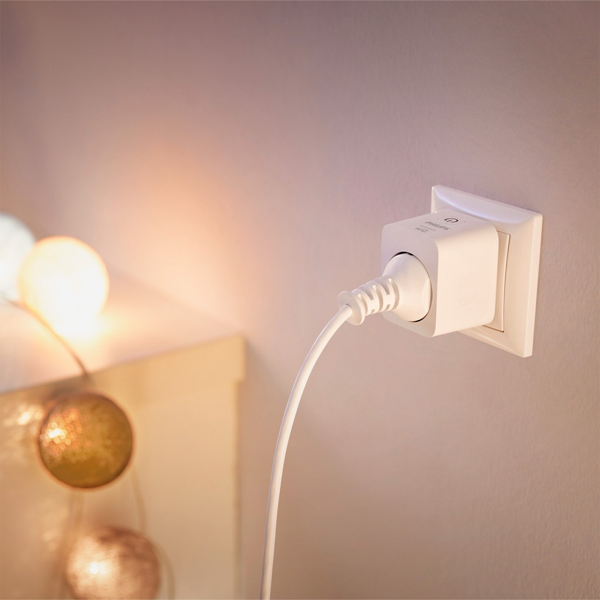 Philips - 2 db-os okos SCHUKO konnektor 2300W Wi‑Fi