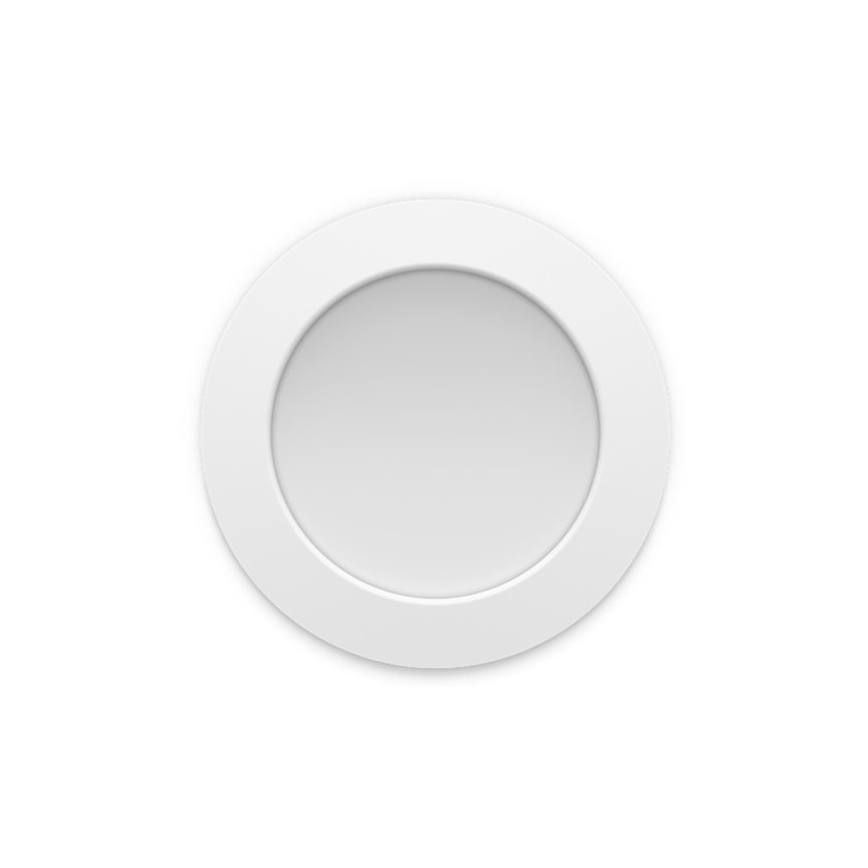 Philips - 2 darabos szett LED RGBW fényerőszabályozható fürdőszobai beépíthető mennyezeti lámpa Hue SLIM LED/12W/230V 2000-6500K fehér IP44
