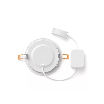 Philips - 2 darabos szett LED RGBW fényerőszabályozható fürdőszobai beépíthető mennyezeti lámpa Hue SLIM LED/12W/230V 2000-6500K fehér IP44