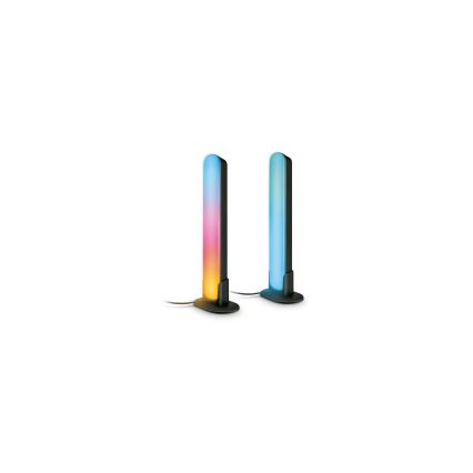 Philips - SZETT 2x LED RGBIC Dimmelhető lámpatest SMART GRADIENT LED/8W/230V 2700-6500K Wi-Fi