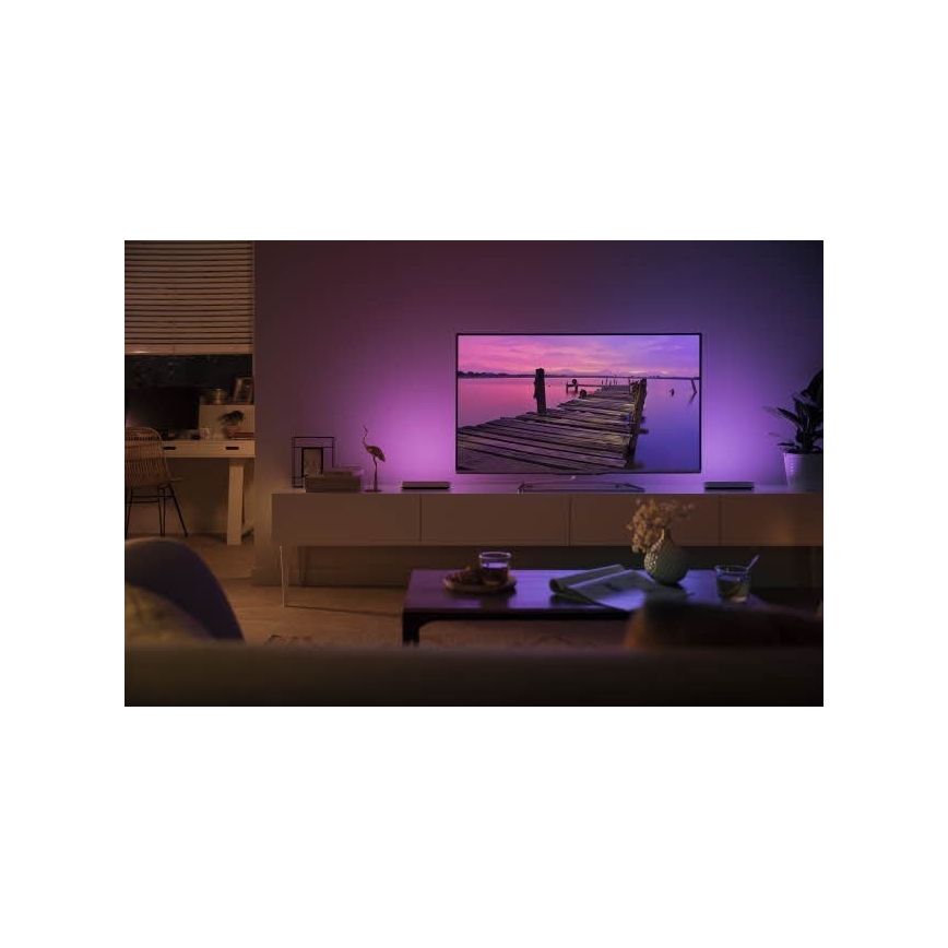 Philips - KÉSZLET 2x LED RGB Dimmelhető asztali lámpa HUE AMBIANCE LED/6W/230V fehér