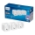 Philips - 3 darabos okos SCHUKO konnektor szett, 2300W, Wi-Fi