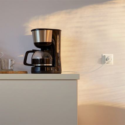Philips - 3 darabos okos SCHUKO konnektor szett, 2300W, Wi-Fi