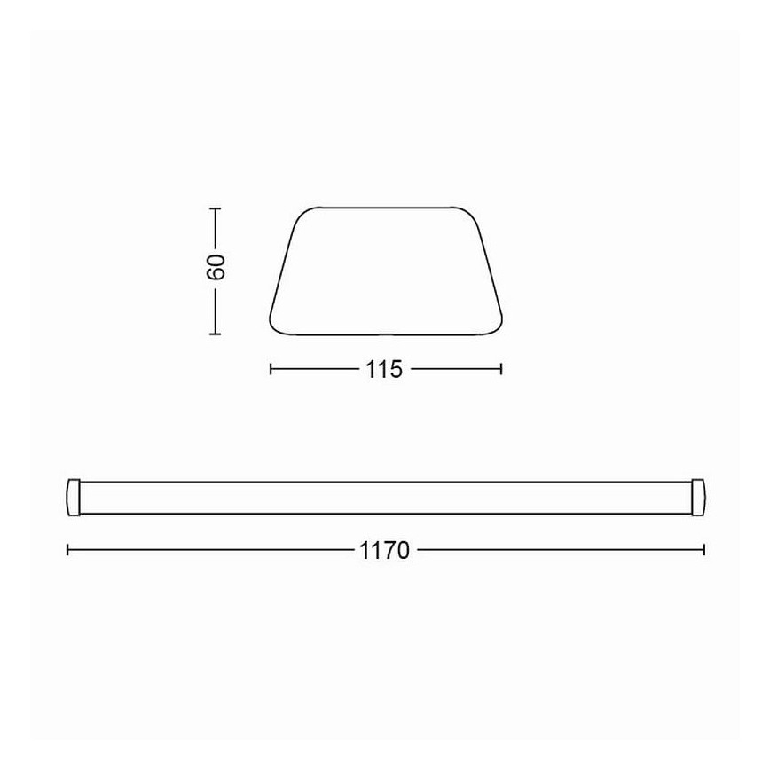 Philips - LED Pultmegvilágító LED/50W/230V 4000K