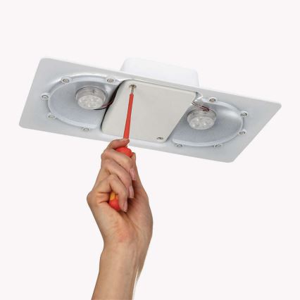 Philips 31605/11/16 - LED es mennyezeti lámpa INSTYLE MAGNA 2xLED/7,5W/230V
